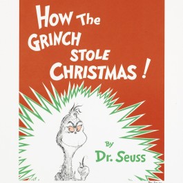 How the Grinch Stole Christmas! – Book Cover (Edition of 2500)